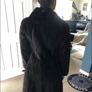 Full length mink coat